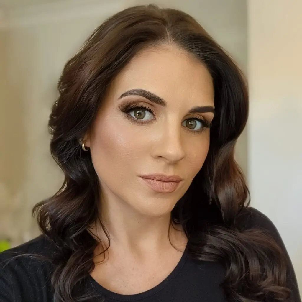 Alesha, director and bridal hair and makeup specialist at Lou Lou Belles